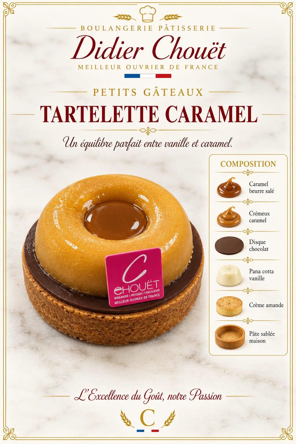 Tartelette caramel
