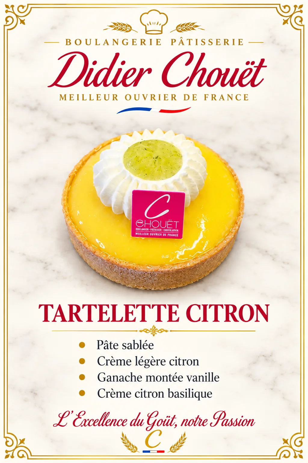 Tartelette citron