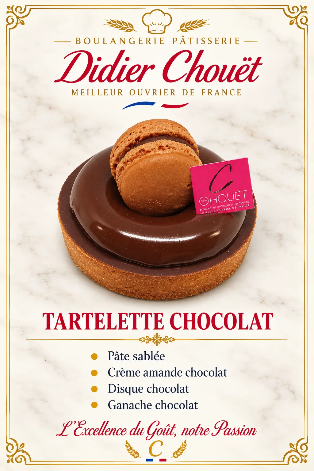 Tartelette chocolat